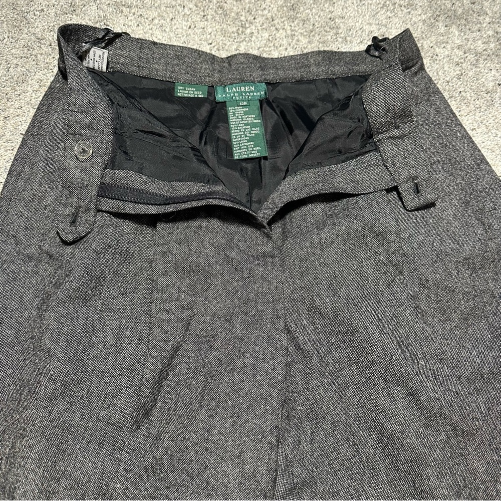 Lauren Ralph Lauren Tan and Gray Trousers - Picture 14 of 16